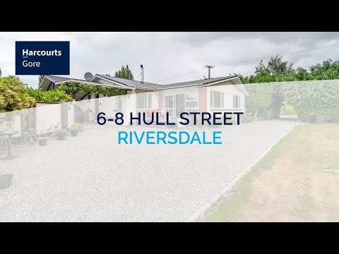 6-8 Hull Street, Riversdale, Southland, 4 bedrooms, 2浴, House