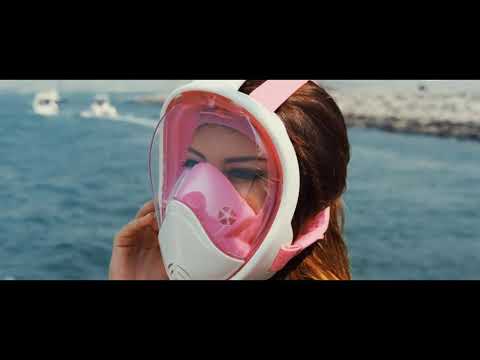 DIVELUX Snorkel Mask,Anti Fog & Anti Leak Technology, face mask, face cover to use water.