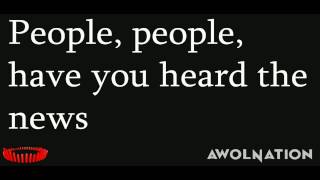 People - AWOLNATION (lyrics)
