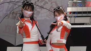 スーパーGT2021 第2戦 富士① 相沢菜々子(@nanako_aizawa)さん 原あゆみ(@ayumin_hr)さん 2021STANLEY 美人レースクイーン