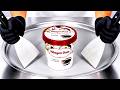 Häagen Dazs Cookies Cream Ice Cream Rolls ASMR