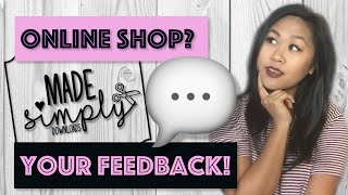 GIVEAWAY for your FEEDBACK! Shop Announcement