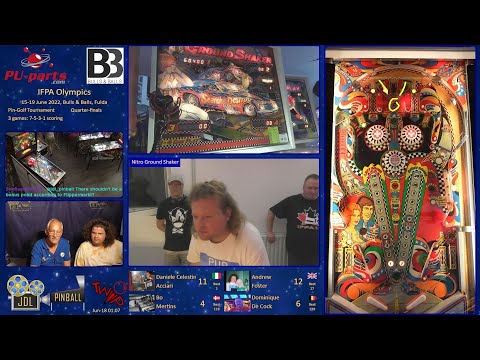 IFPA Olympics Pingolf 2 Quarter Final 1: 17-Jun-22