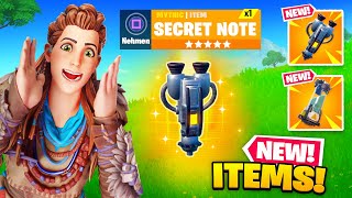 *NEW* MYTHIC items FOUND in Fortnite! (Spire Quests COMPLETE)