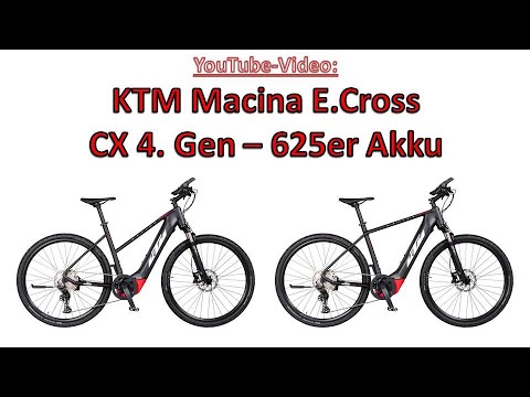 KTM Macina E.Cross Bosch CX E-Bike mit 12 Gang - Vorstellung