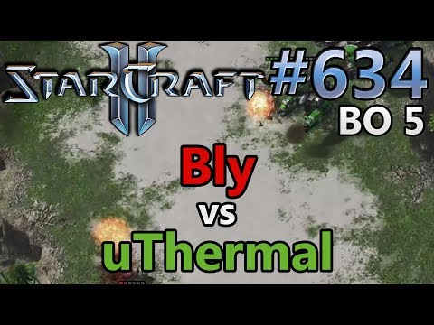 Bly (Z) vs uThermal (T) | BO5 Game 4 | Starcraft 2: Replay-Cast #634 [German]