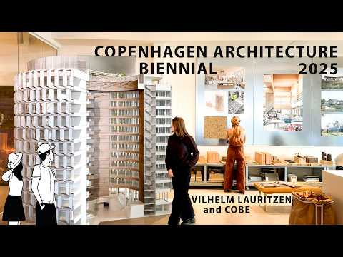 4K Inside Cobe and Vilhelm Lauritzen Architectural Studios In Copenhagen