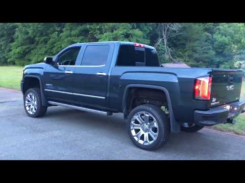 2016 GMC Denali Sierra 6 Inch Fabtech Lift Kit & Exhaust