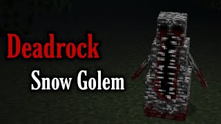 If your Snow Golem leaves Bedrock under itself, Kill him now! (Minecraft Creepypasta)