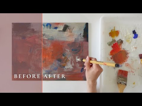 Abstract painting composition tips for intuitive art