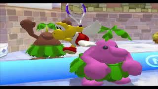 Mario Power Tennis Doubles Round Robin - Matchday 2 - Donkey Kong/Diddy Kong v Koopa/Paratroopa