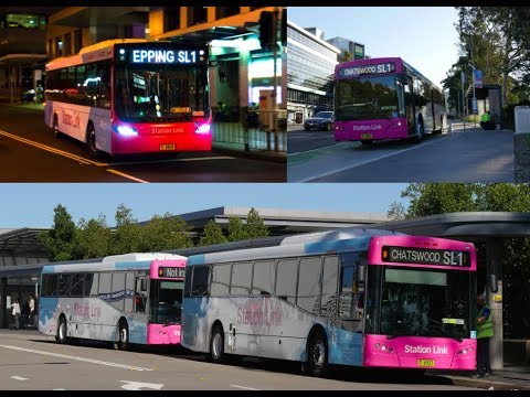 Station Link buses | Final full day of operation 25/5/19 (4K)