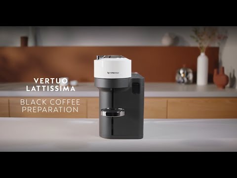 Nespresso Vertuo Lattissima - Black Coffee Preparation