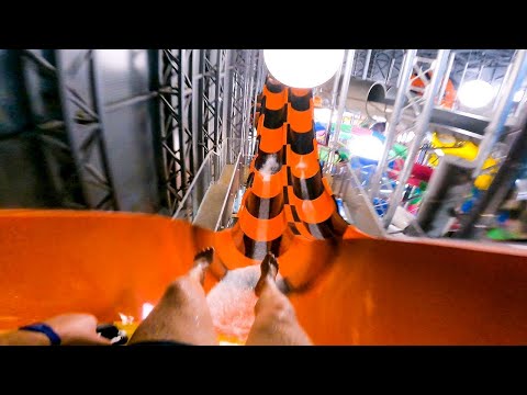 INSANE Tiger's Race Water Slide at Suntago