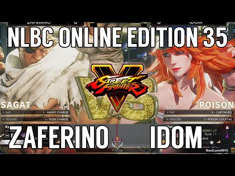 Street Fighter V Winners Final - Zaferino vs iDom @ NLBC Online Edition #35