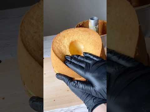 Fallé y se arruinó la gasa, pero pude hacer una receta deliciosa 🍋🍯 #Dulces haciendo #pastel de gasa #cocina #japon