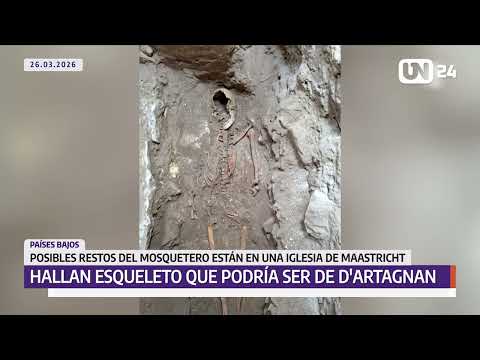 Hallan esqueleto que podría ser del mosquetero D'Artagnan