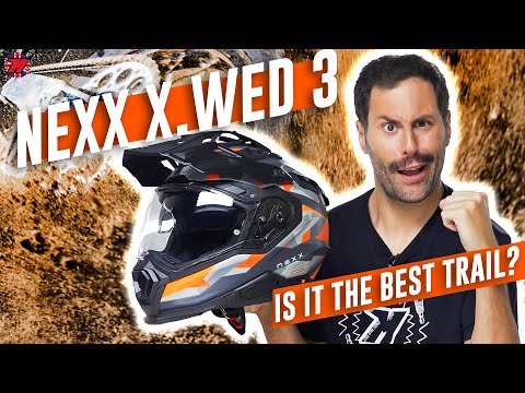 Review of the Nexx X.WED 3 helmet, a top trail motorcycle helmet ⛰️✅