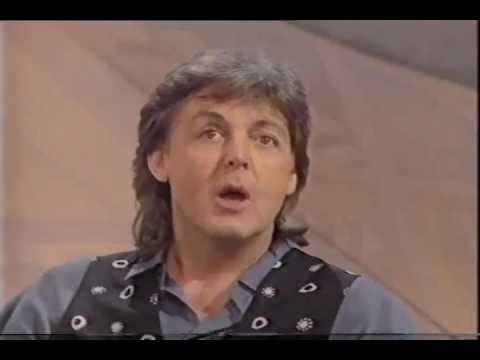Paul McCartney on Wogan [13.12.1990]