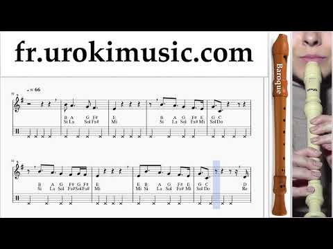 Cours de Flute à bec (B.) LSD - Thunderclouds ft. Sia, Diplo, Labrinth Tuto Partitions um-i829