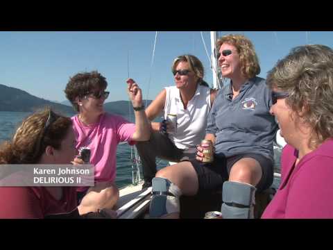 J24, Day 3 race 7 / 2009 CYA Women's National Keelboat Championships by Thierry Damilano
