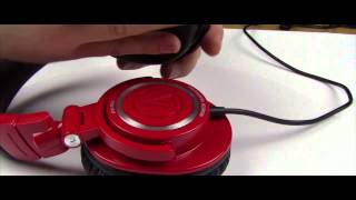 Video thumbnail for Limited Edition ATH-M50RD Professional Studio Monitor Headphones by Audio-Technica EMEA