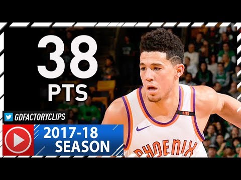 Devin Booker Full Highlights vs Celtics (2017.12.02) - 38 Pts