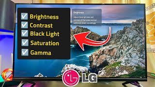 LG Smart TV: How to Adjust Color (Brightness, Saturation, Contrast, Sharpness etc)