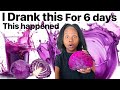 I Drank Purple Cabbage Juice for 6 days this  happened to my SCALP. Results are Shocking 😮