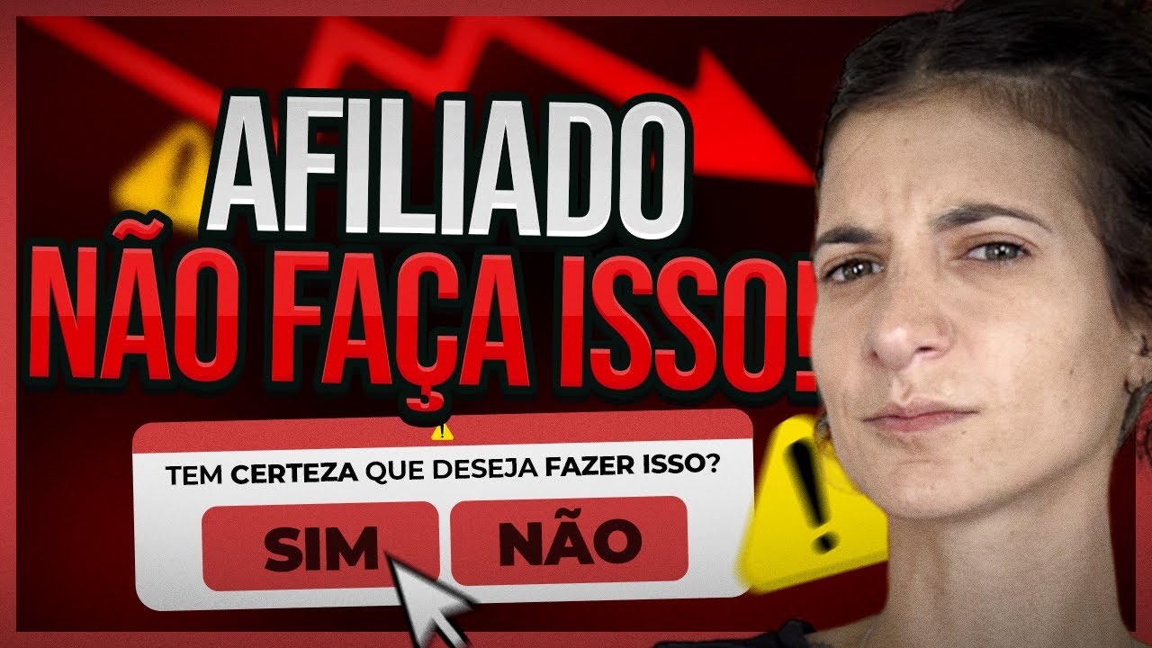 Os MAIORES ERROS de Quem Quer Ganhar Dinheiro na Internet com Marketing de Afiliados