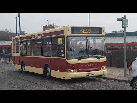 Preserved EYMS Dennis Dart MPD 486 (Y486 VRH)