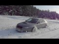 Subaru Legacy B4 по снегу 
