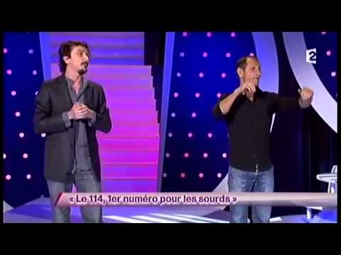 Arnaud Tsamere [37] Le 114 1er numéro pour les sourds - ONDAR