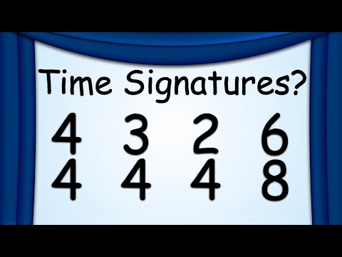 Time Signatures Explained | 4/4, 2/4, 3/4, 6/8! | Green Bean's Music