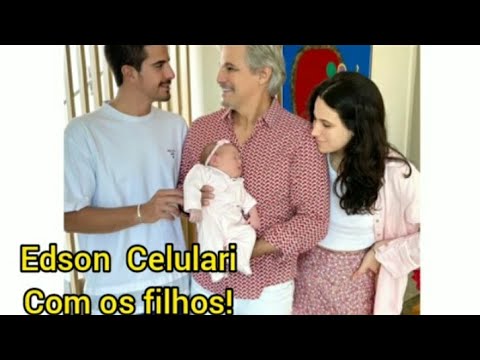 Edson Celulari posta lindas fotos com seus  filhos!