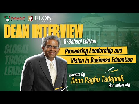 Exclusive Interview with Dean Raghu Tadepalli, Elon University