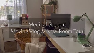 🇨🇦 med student moving vlog._.new apartment & ROOM TOUR