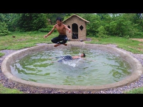 Build Underground Swimming Pool at Wild
