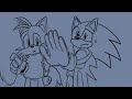 Why do you wear gloves? | sonic twitter takeover animatic