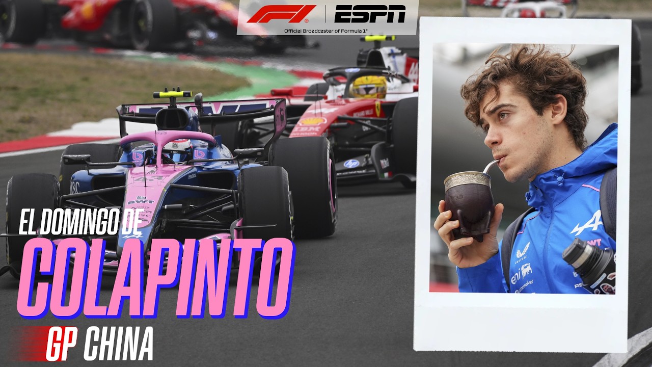 ¡UNA CARRERA INOLVIDABLE PARA FRANCO! COLAPINTO TERMINÓ 10° EN EL GP DE CHINA | Fórmula 1