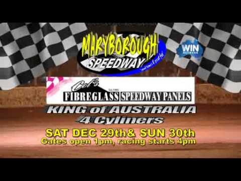 Maryborough Speedway 29th / 30th Dec 12