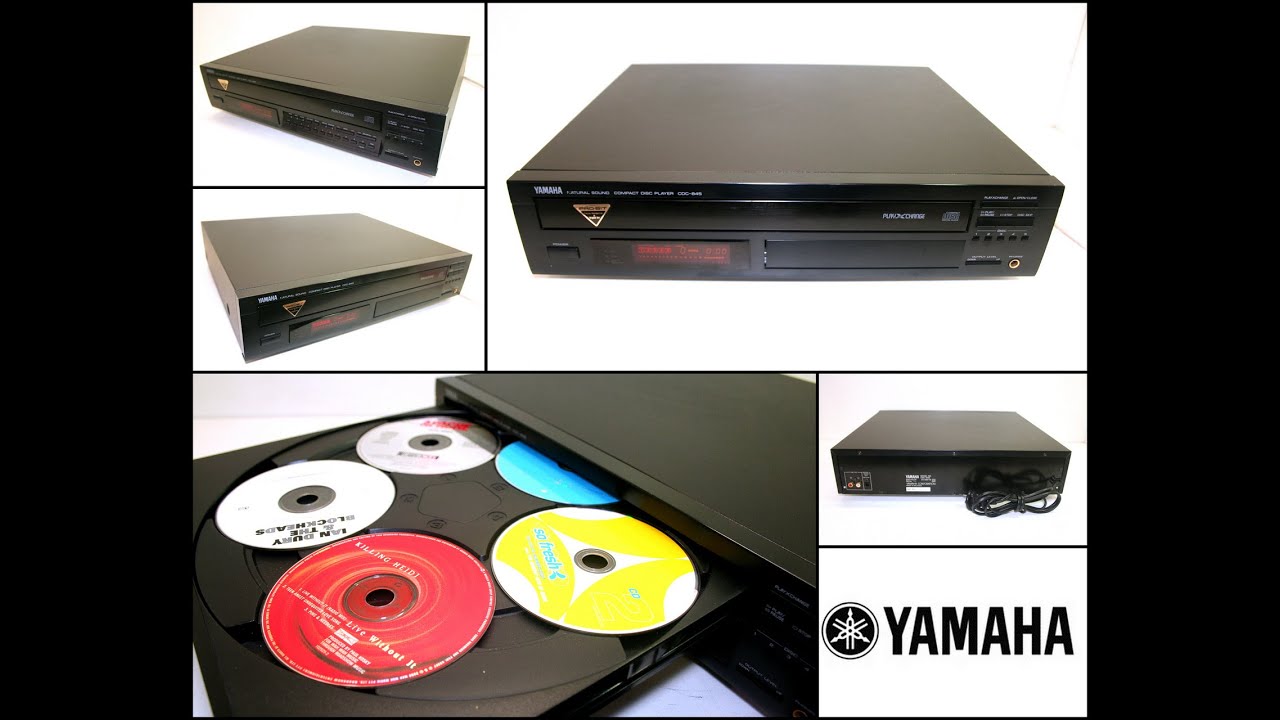 YAMAHA CDC-845 Natural Sound 5 Disc CD Player