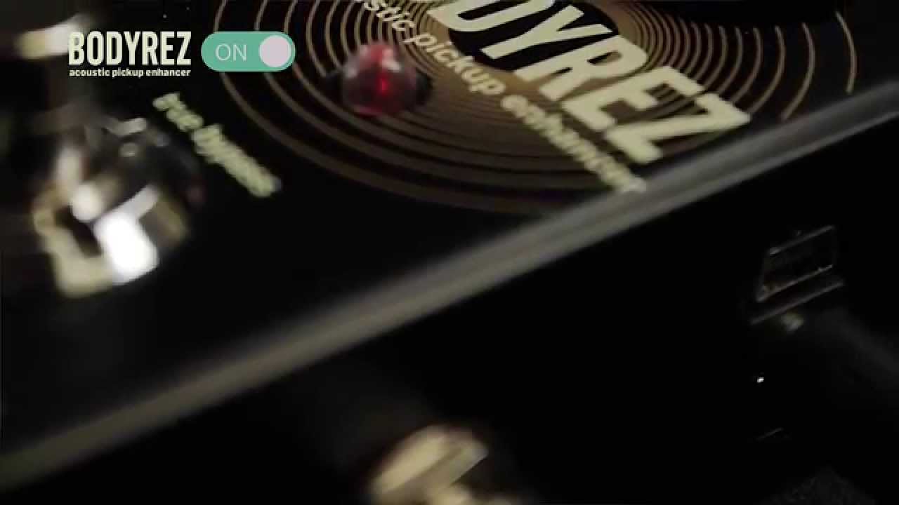 TC Electronic BodyRez Acoustic Pickup Enhancer Pedal