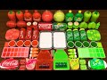COCACOLA Vs SPRITE Mixing Random Into GLOSSY Slime Satisfying Slime Video 223