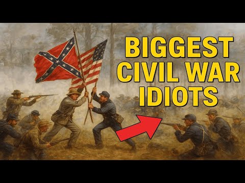 Les plus grands idiots de la guerre de Sécession : les généraux qui ont tout gâché
