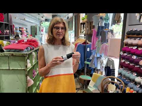 Unser Sommertop BINE, gestrickt aus der ITO Washi - in 4 Farbkombis als Strickpackung