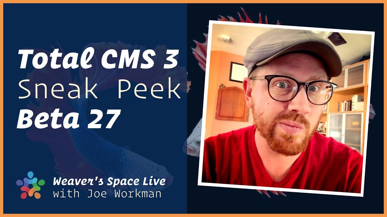 Total CMS 3 Beta 27 Sneak Peek