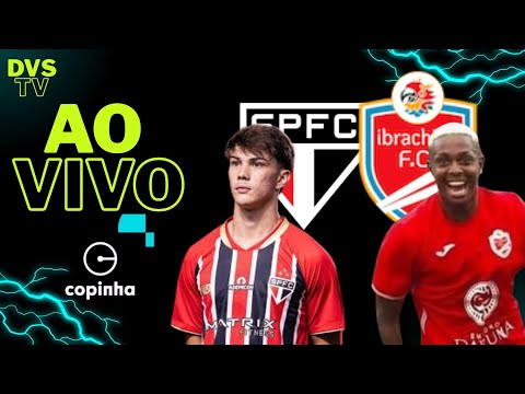 SÃO PAULO SUB-20 X IBRACHINA SUB-20 - AO VIVO - SEMI-FINAL DA COPINHA 2026