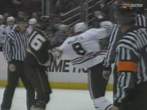 Matt Walker vs George Parros Jan 28, 2009