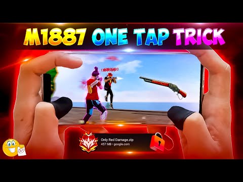 M1887 Perfect Headshot Trick 😱 | Shotgun Onetap Headshot Trick | M1887 Headshot Trick